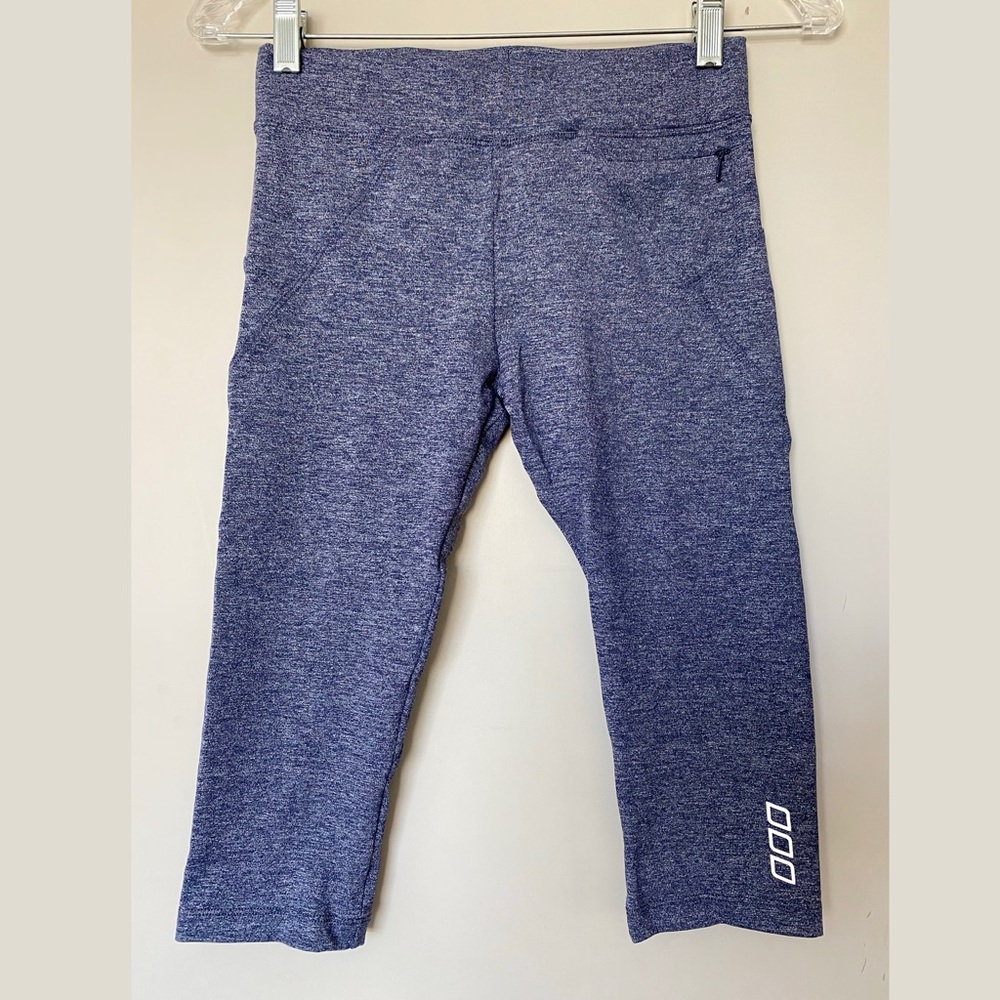 Lorna Jane Legging Blue Capri Workout Pants